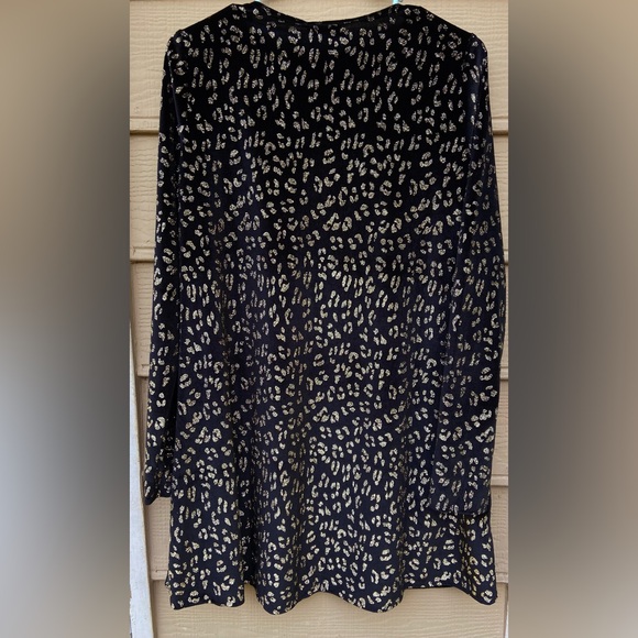 NWT- Show Me Your Mumu Toby Velvet Glitter Cheetah Mini Dress - Picture 9 of 10